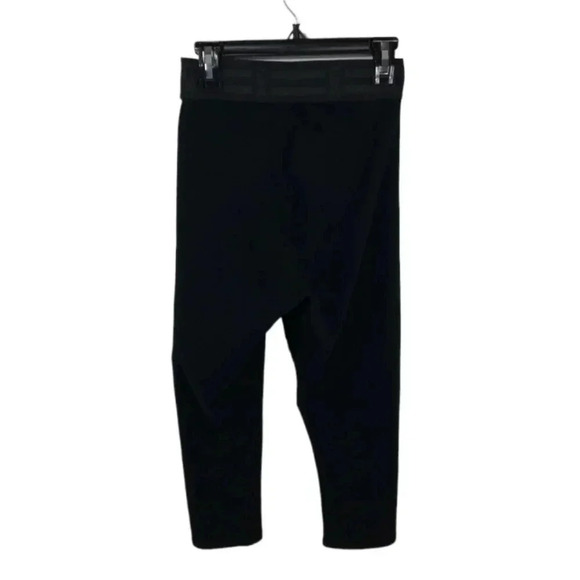 {Good American} The Icon Capri Womens Black Leggins - Picture 6 of 14